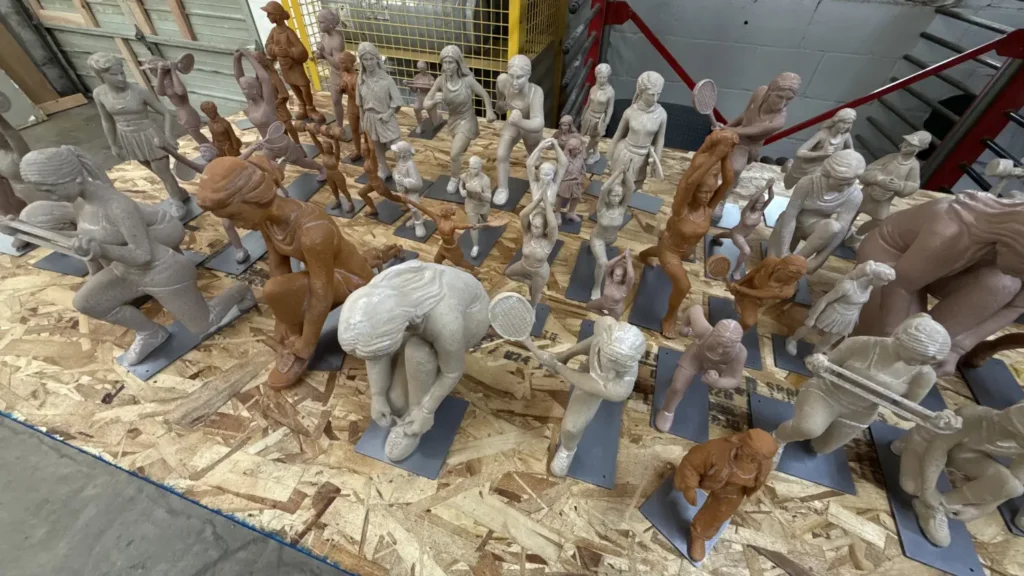 Nike Women Figures Ceramics | Project Hiwire